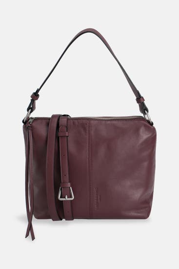 LIEBESKIND BERLIN - Schultertasche 'Hobo S' burgunder
