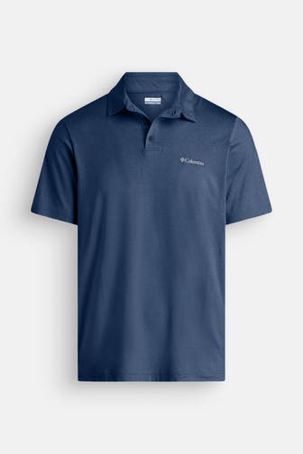 COLUMBIA Polo-Shirt 'Parsons Point' blaugrau