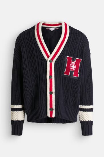 TOMMY HILFIGER Strickjacke mehrfarbig