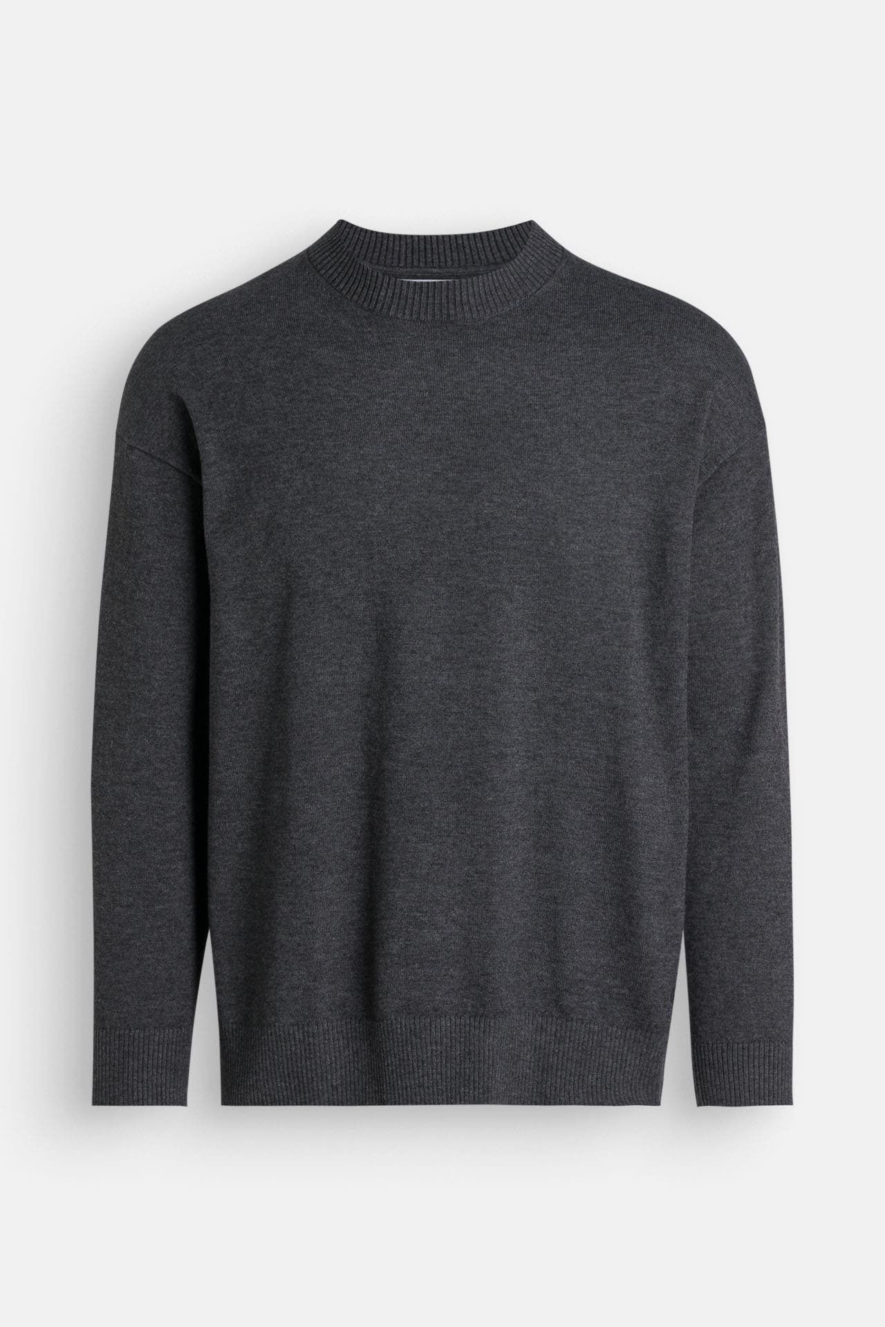 CK JEANS Wollmix-Strickpullover dunkelgrau, Bild 1