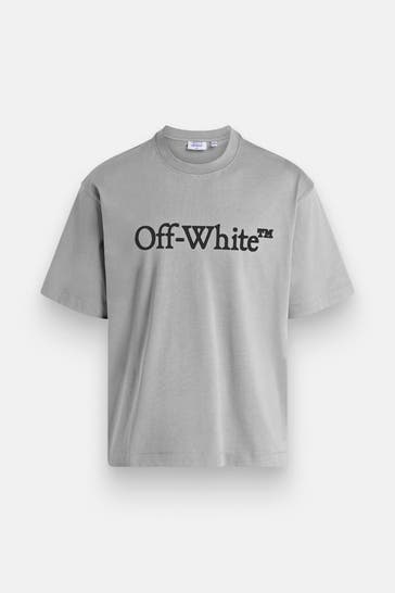OFF-WHITE T-Shirt hellgrau