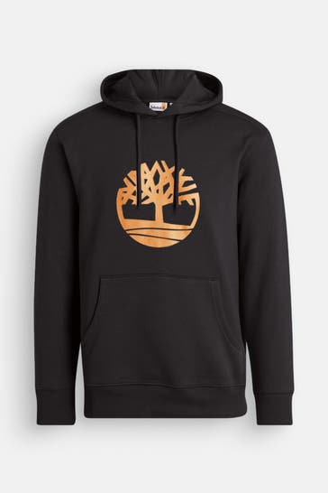 TIMBERLAND Hoodie schwarz