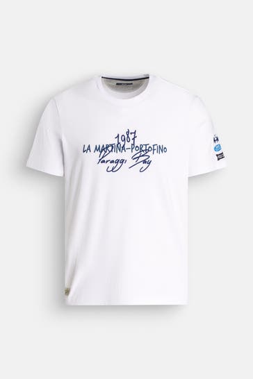 LA MARTINA T-Shirt weiß