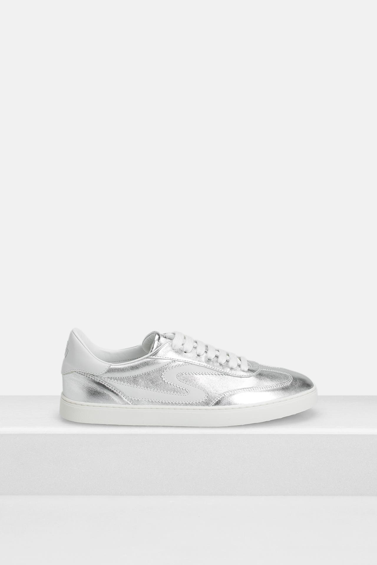 STUART WEITZMAN Sneaker 'Runaround' silber, Bild 1