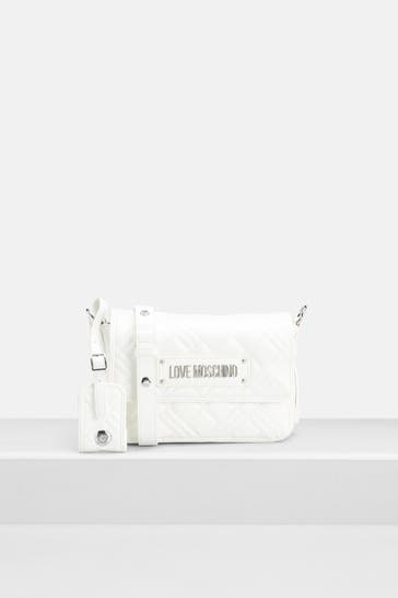 LOVE MOSCHINO Umhängetasche weiß