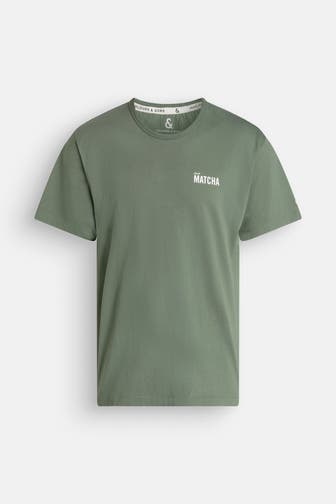 COLOURS & SONS T-Shirt dunkelgrün