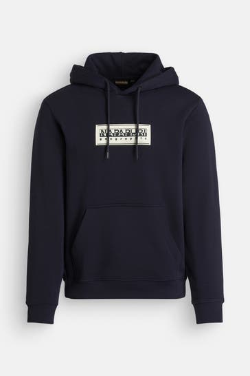 NAPAPIJRI Black-and-blue Hoodie