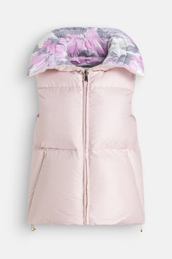 JET SET Daunen-Wendeweste gemustert