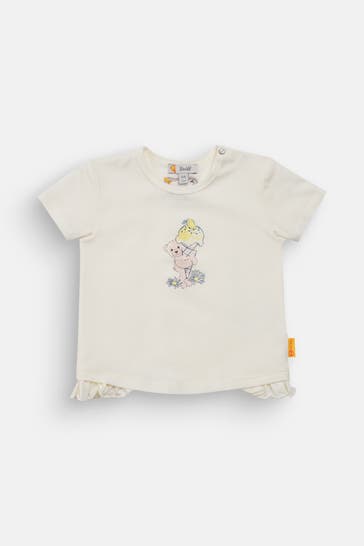 STEIFF T-Shirt weiß