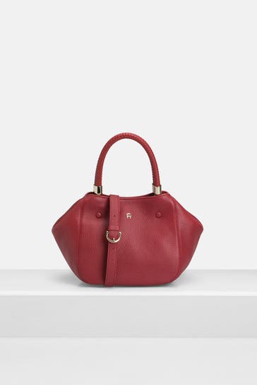 AIGNER Handtasche 'Carre Soft' mattrot