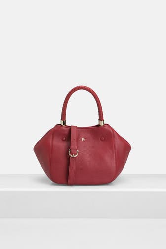 AIGNER Handtasche 'Carre Soft' mattrot