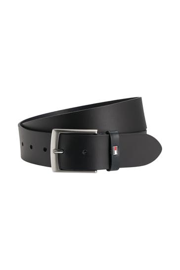 TOMMY HILFIGER Ledergürtel 'Denton'