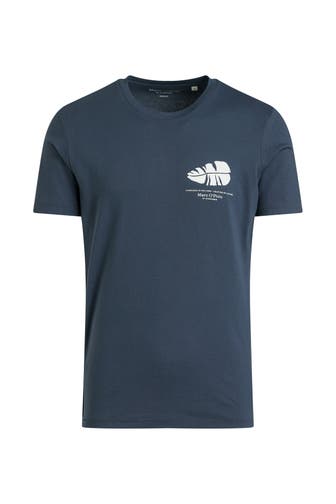 MARC O'POLO T-Shirt graublau
