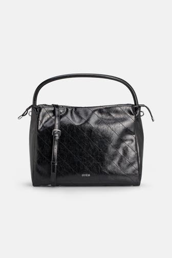 GUESS Handtasche 'Amys' schwarz
