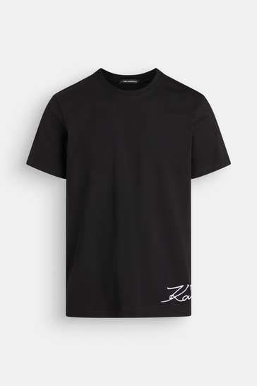 KARL LAGERFELD T-Shirt schwarz