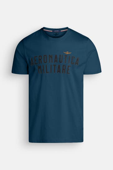 AERONAUTICA MILITARE T-Shirt dunkelblau