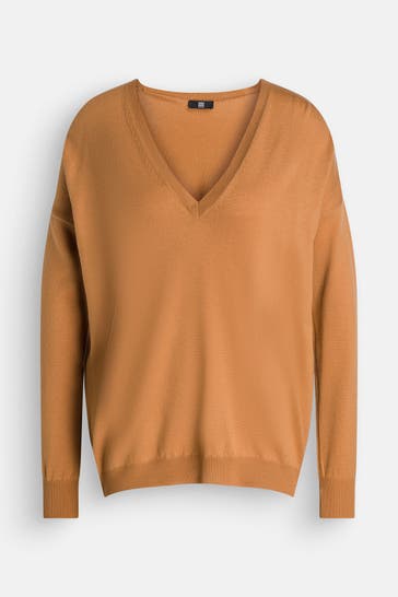 RIANI Strickpullover camel