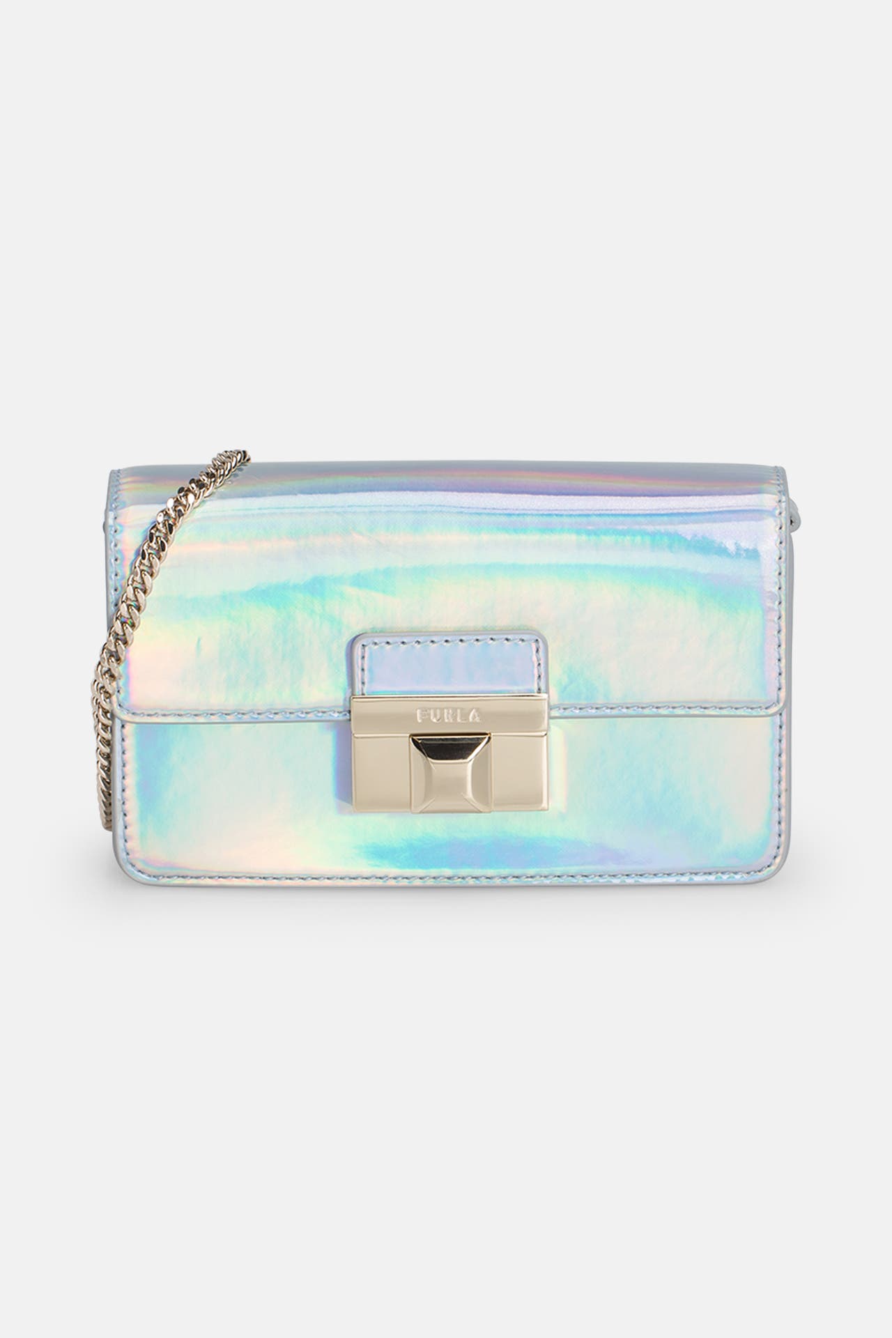 FURLA Umhängetasche 'Venere' silber, Bild 1