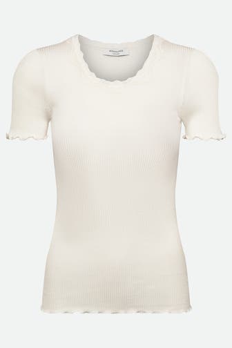 ROSEMUNDE Seidenmix-Shirt 'Beatha' weiß