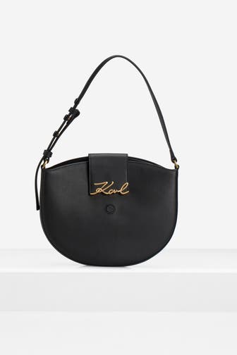 KARL LAGERFELD Schultertasche schwarz