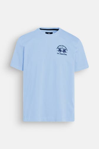 LA MARTINA T-Shirt taubenblau