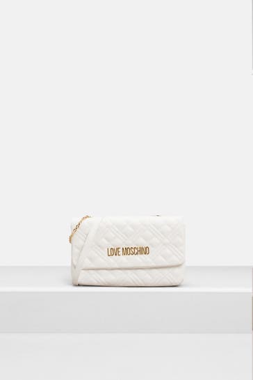 LOVE MOSCHINO Umhängetasche weiß