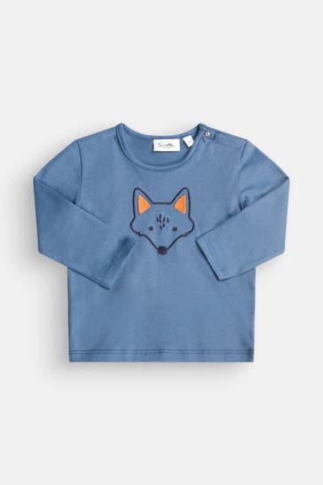 SANETTA Longsleeve dunkelblau