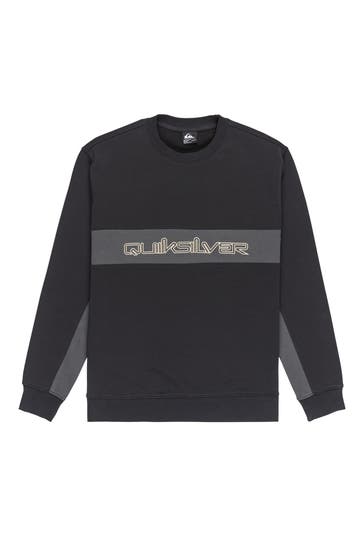 QUIKSILVER Sweatshirt schwarz