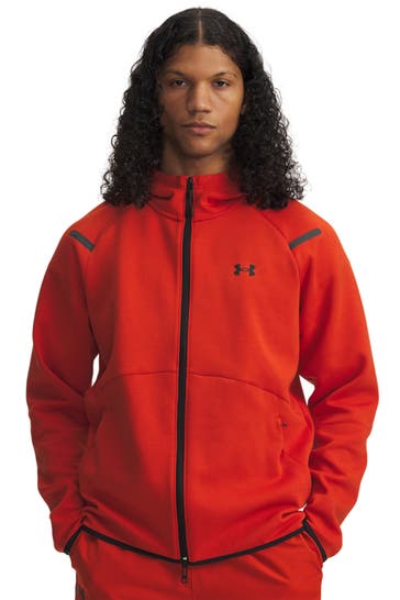 UNDER ARMOUR Trainingsjacke 'Unstoppable' orangerot