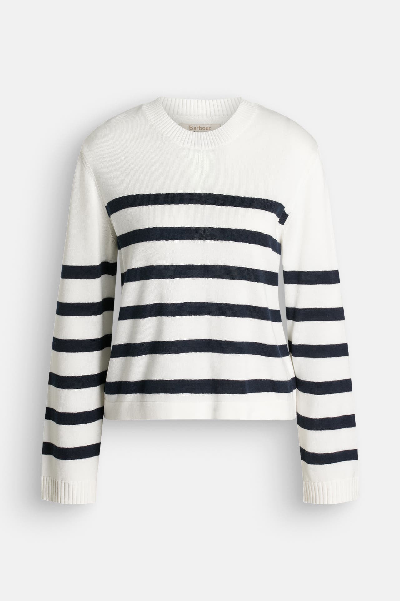 BARBOUR Strickpullover gestreift, Bild 1
