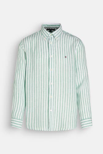 TOMMY HILFIGER Leinenhemd 'Essential' Regular Fit