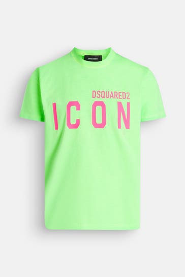 DSQUARED2 T-Shirt neongrün