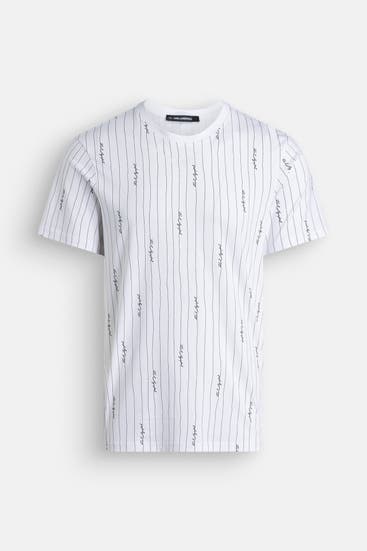 KARL LAGERFELD - T-Shirt gemustert