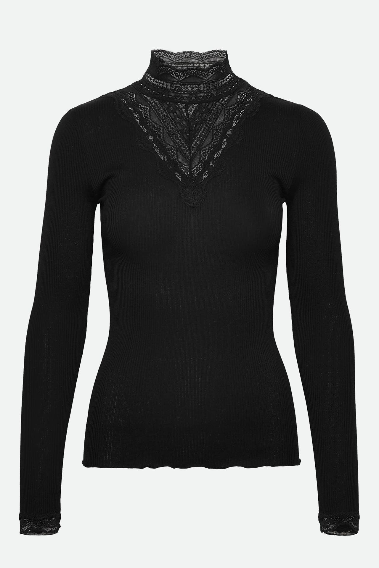 ROSEMUNDE Longsleeve 'Benita' schwarz, Bild 1