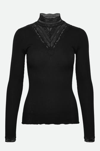 ROSEMUNDE Longsleeve 'Benita' schwarz