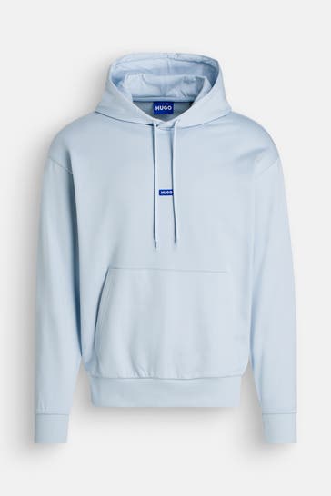 HUGO BLUE Hoodie 'Nalonso' hellblau