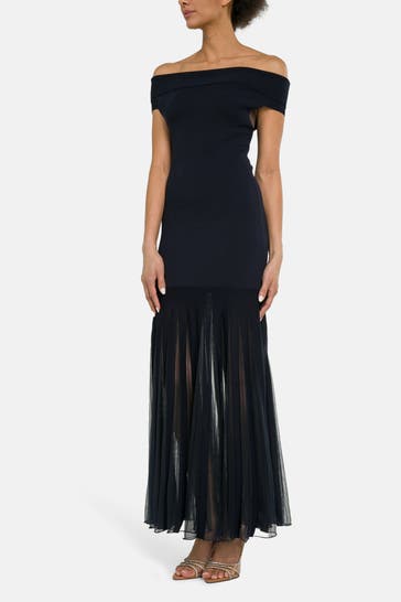 TED BAKER Maxikleid 'Suannaa' nachtblau