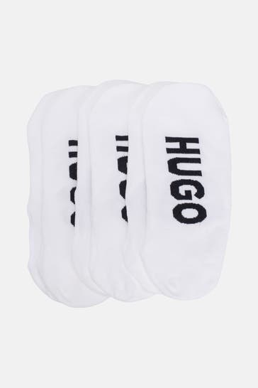 HUGO 3er-Pack Socken weiß