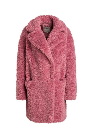 TED BAKER Kunstfellmantel 'Kayyti' pink