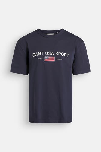 GANT T-Shirt dunkelblau