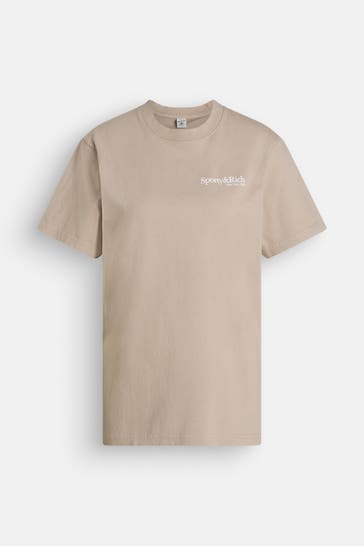 SPORTY & RICH T-Shirt beige