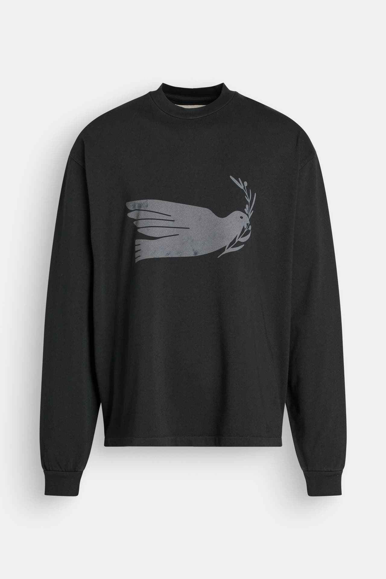 ROUGH. Sweatshirt 'Flying Bird' schwarz, Bild 1