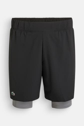 LACOSTE Shorts schwarz