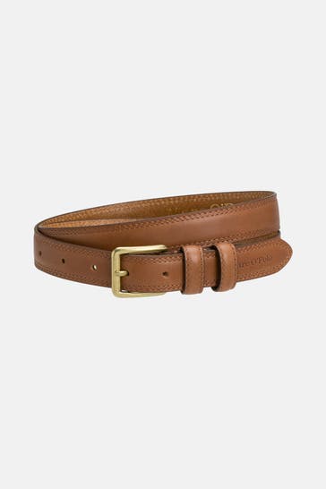 MARC O'POLO Gürtel cognac