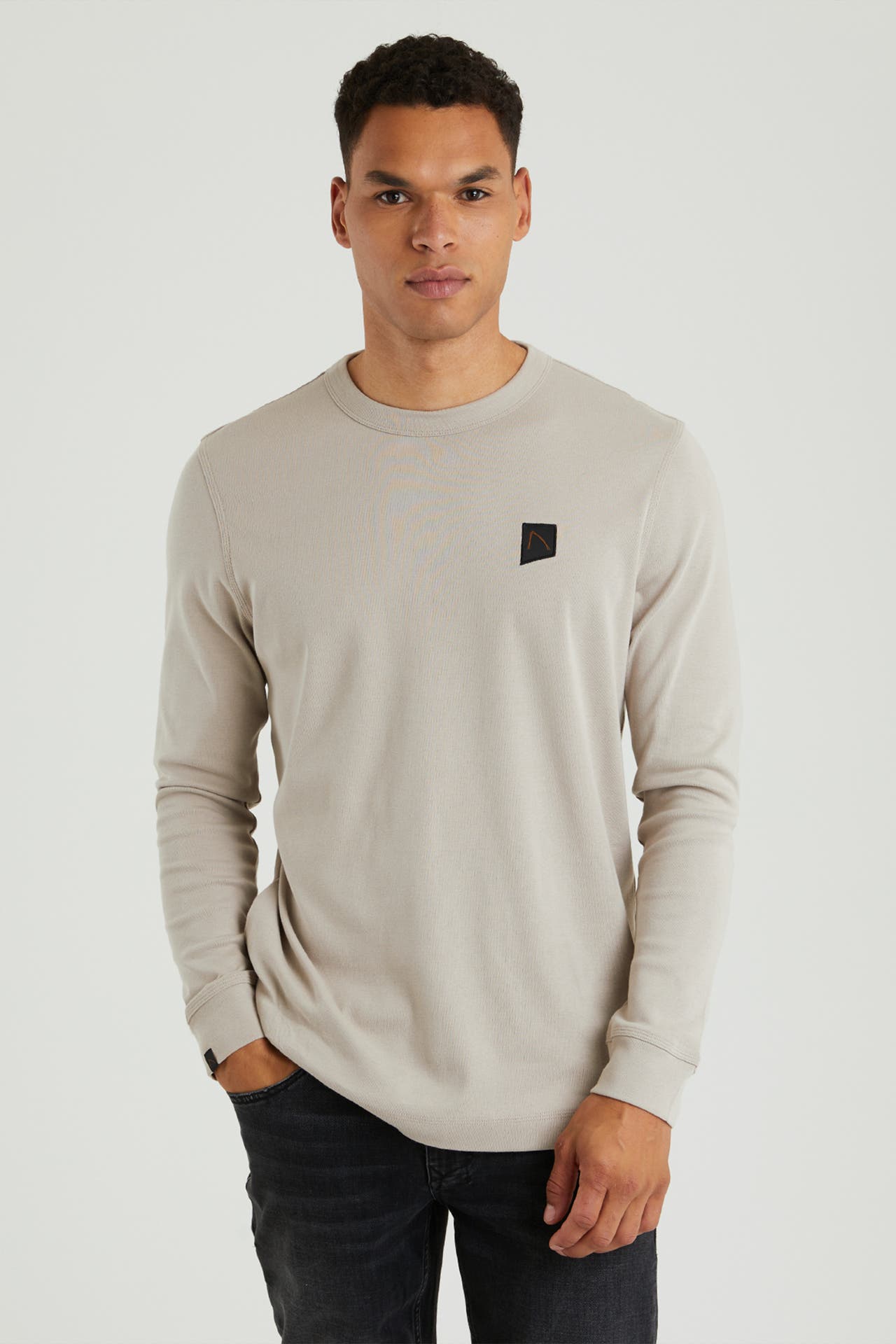 CHASIN' Longsleeve steingrau, Bild 1
