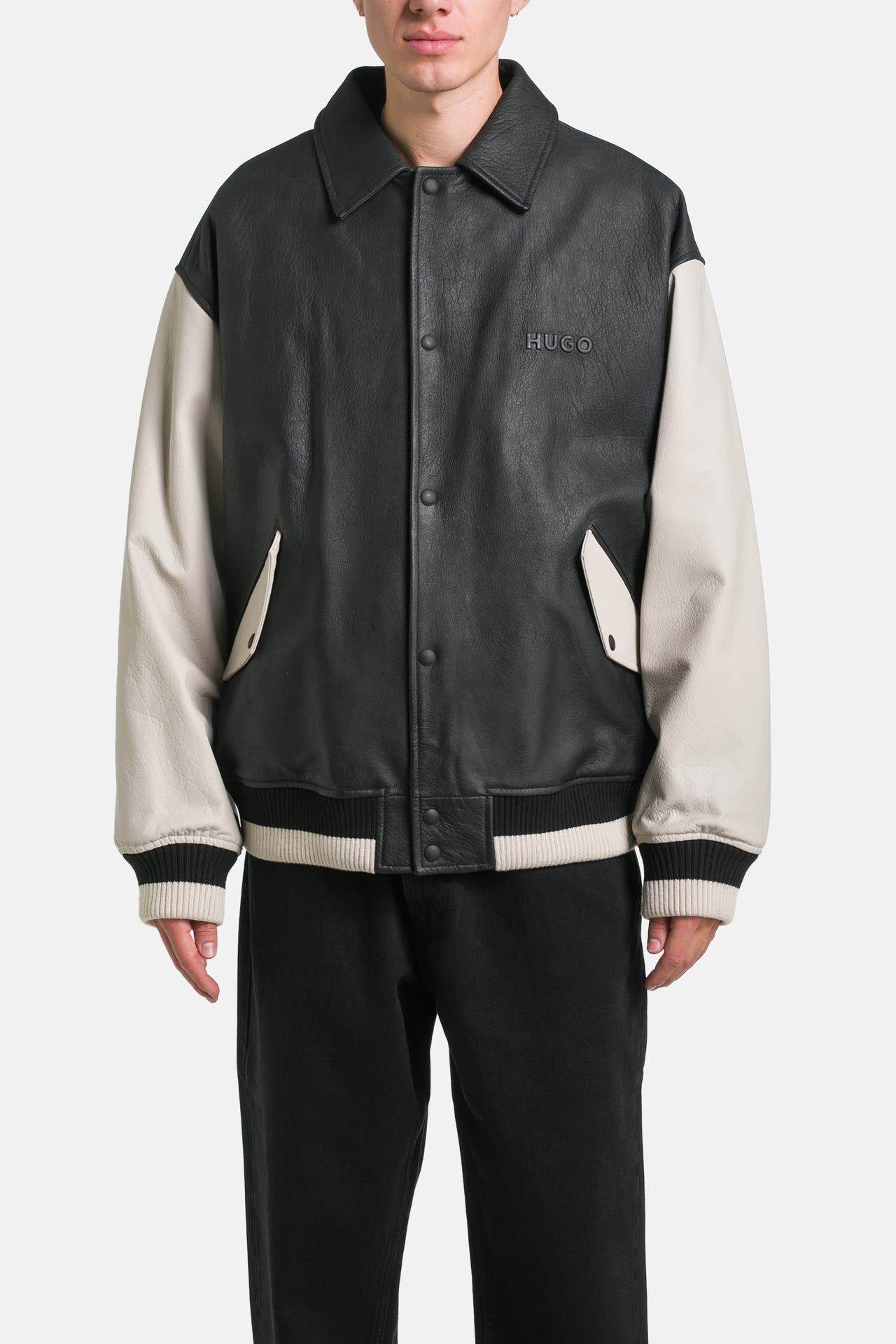 HUGO Lederjacke mehrfarbig, Bild 1