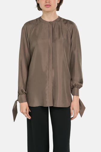 RIANI Seidenbluse braun