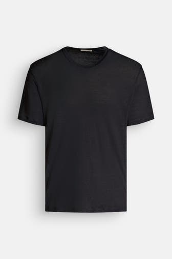 PHIL PETTER Leinen-Shirt schwarz