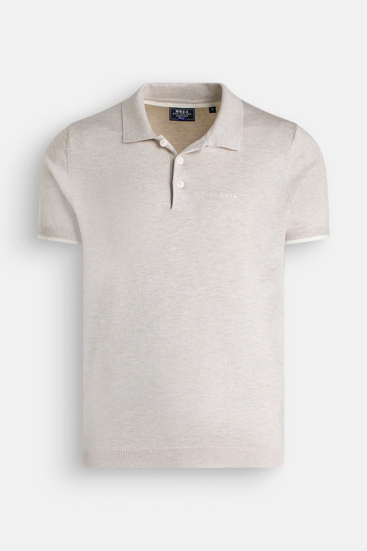 NEW ZEALAND AUCKLAND Polo-Shirt beige, Bild 1