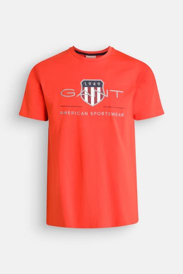 GANT T-Shirt orangerot